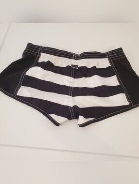 Y2k Striped Shorts